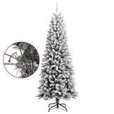 vidaXL Kerstboom met Sneeuw - 180 cm - 60% Korting