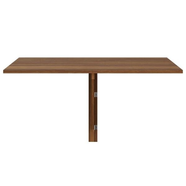 vidaXL Wandtafel Inklapbaar Bruineiken (76% Korting)