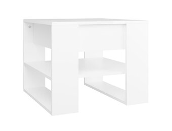 vidaXL Salontafel bewerkt hout wit | -56%