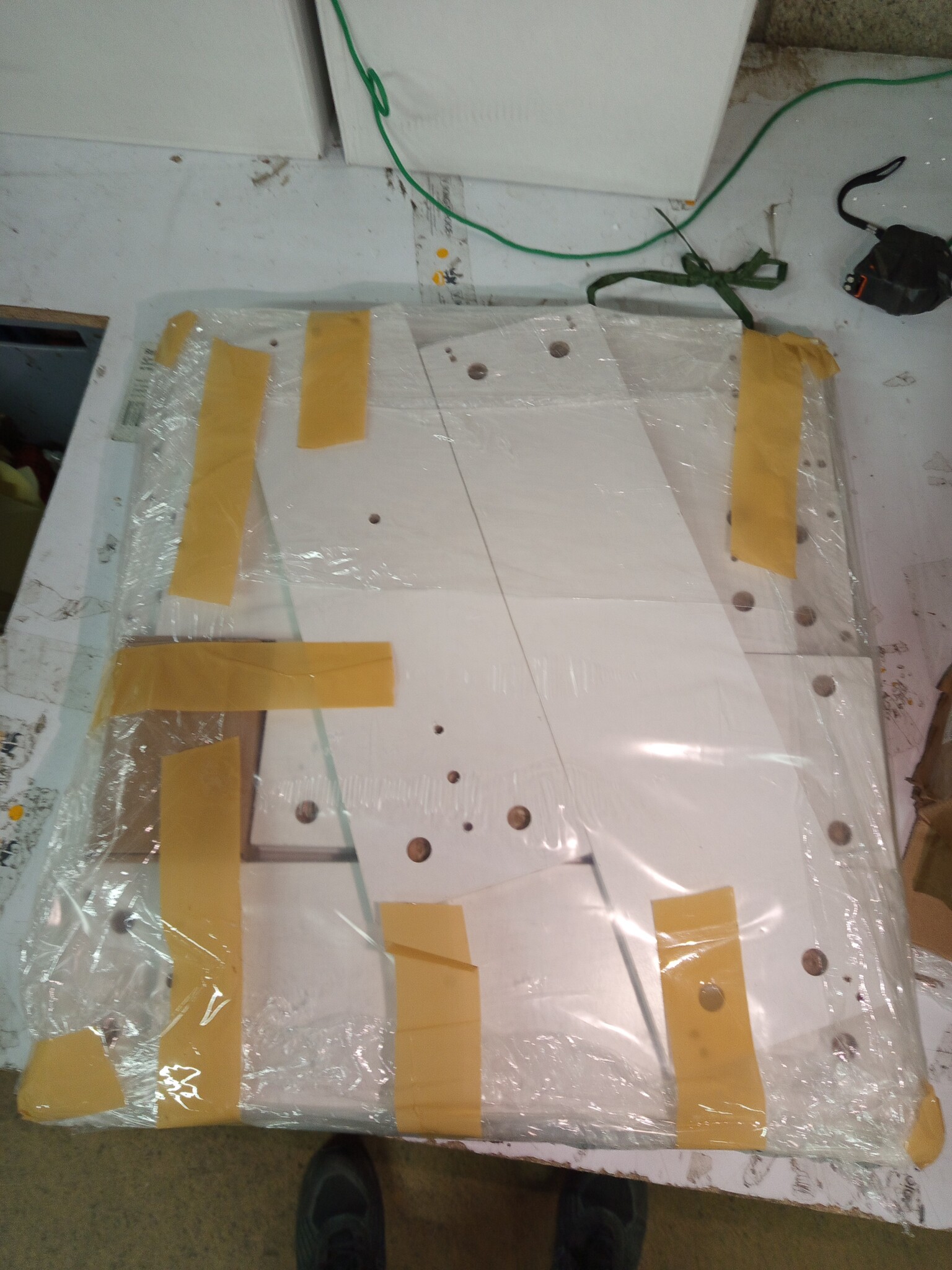 vidaXL Salontafel bewerkt hout wit | -56%