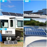 2 Paar Zonnepaneelhouders Plat Dak - 26% Korting