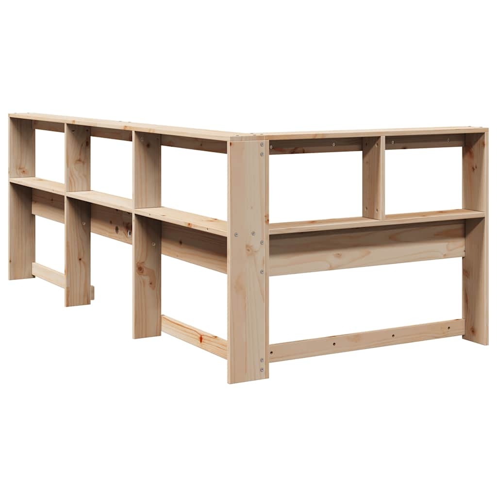 vidaXL Boekenkast Hoofdeinde L-vormig - 54% Korting