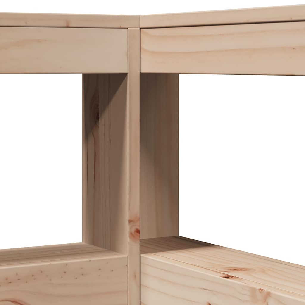 vidaXL Boekenkast Hoofdeinde L-vormig - 54% Korting