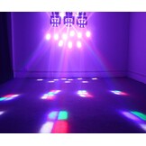 Moving Head 180 W LED Disco Light RGBW Party Light DMX - 512 Stage Lights DJ Lights for Bar Effect Spotlight Club Wedding Christmas Light Technology