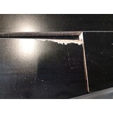 vidaXL Salontafel 101x49x39,5 cm bewerkt hout zwart