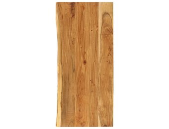 vidaXL Wastafelblad 140x52x2,5 cm massief acaciahout