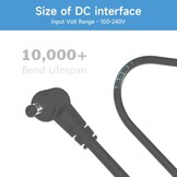 Oplaadkabel oplader voor Dyson V8 V7 V6 SV03 SV04 SV05 SV06 DC58 DC59 DC60 DC61 DC62 DC72 Absolute Fluffy Motorhead Animal draadloze stofzuiger Staubsauger Netzteil AC Adapter Oplader 26.1V 1.8m