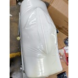 Logeermatras met kussen - 70cm x 200cm x 15cm - Opvouwbaar - Grijs