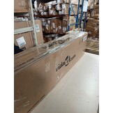 vidaXL Schoenenbank 102x32x50 cm bewerkt hout zwart