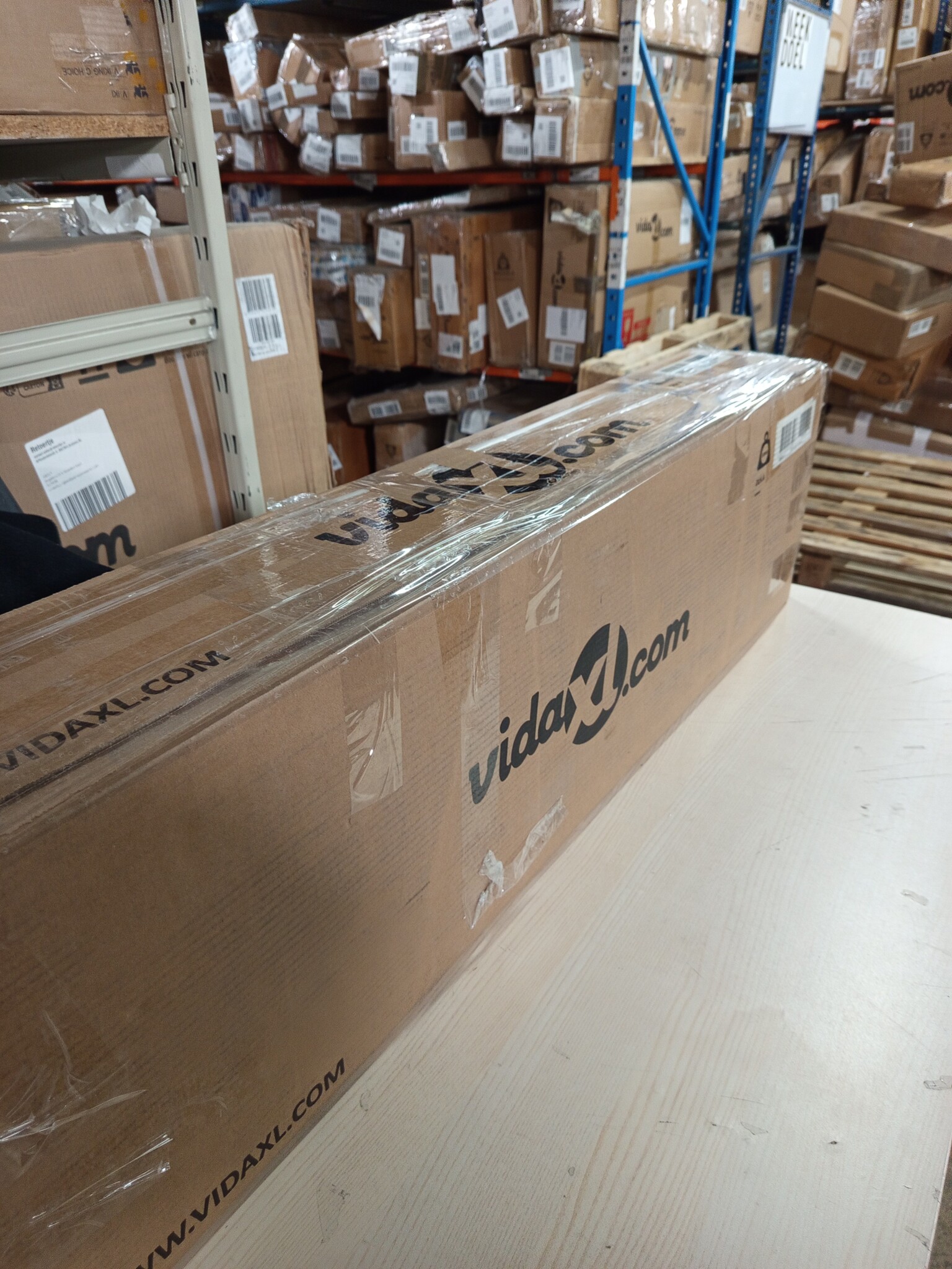 vidaXL Schoenenbank 102x32x50 cm bewerkt hout zwart