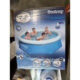 Bestway Fast Set Zwembad - Rond Blauw - 244x61cm - 43% Korting!