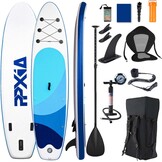 SUP-board met zitting, opblaasbare surfplank met draagvermogen tot 200 kg, accessoires voor beginners, volwassenen en kinderen