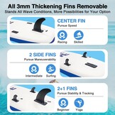 SUP-board met zitting, opblaasbare surfplank met draagvermogen tot 200 kg, accessoires voor beginners, volwassenen en kinderen