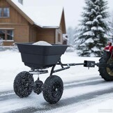 vidaXL Verspreider Zwart - 34% Korting! PVC & Staal