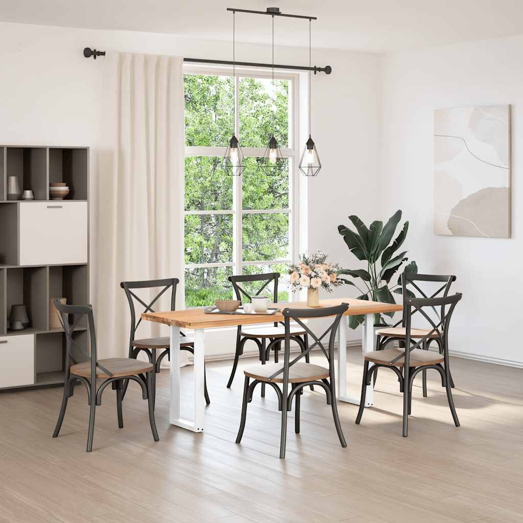 vidaXL Console Tafelpoten U-vormig Wit - 33% Korting!