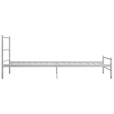 vidaXL Bedframe Metaal Wit 90x200 cm - Nu 33% Korting!
