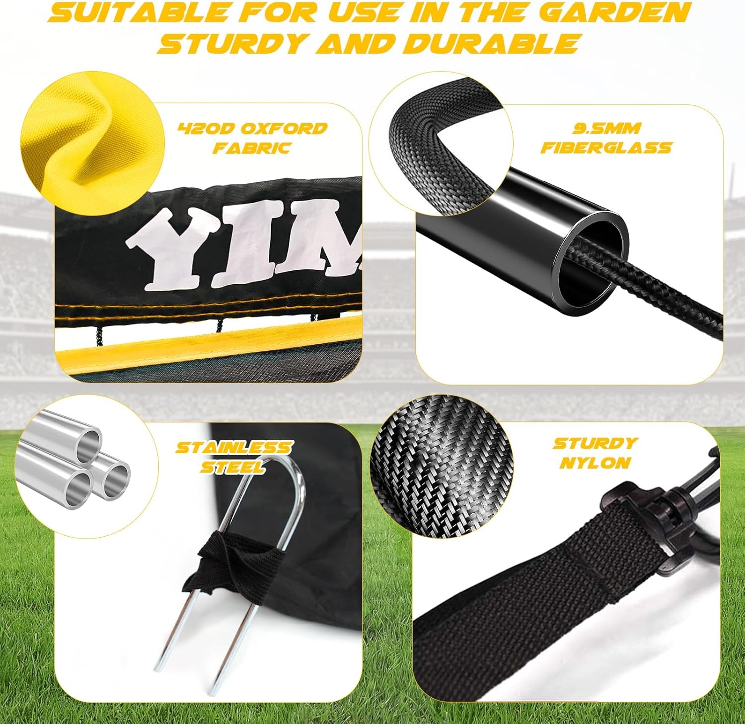 Yimore Mini Voetbal Goal (120cm) - 27% Korting!