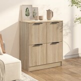 vidaXL Dressoir 60x30x70 cm Sonoma Eiken (27% Korting)