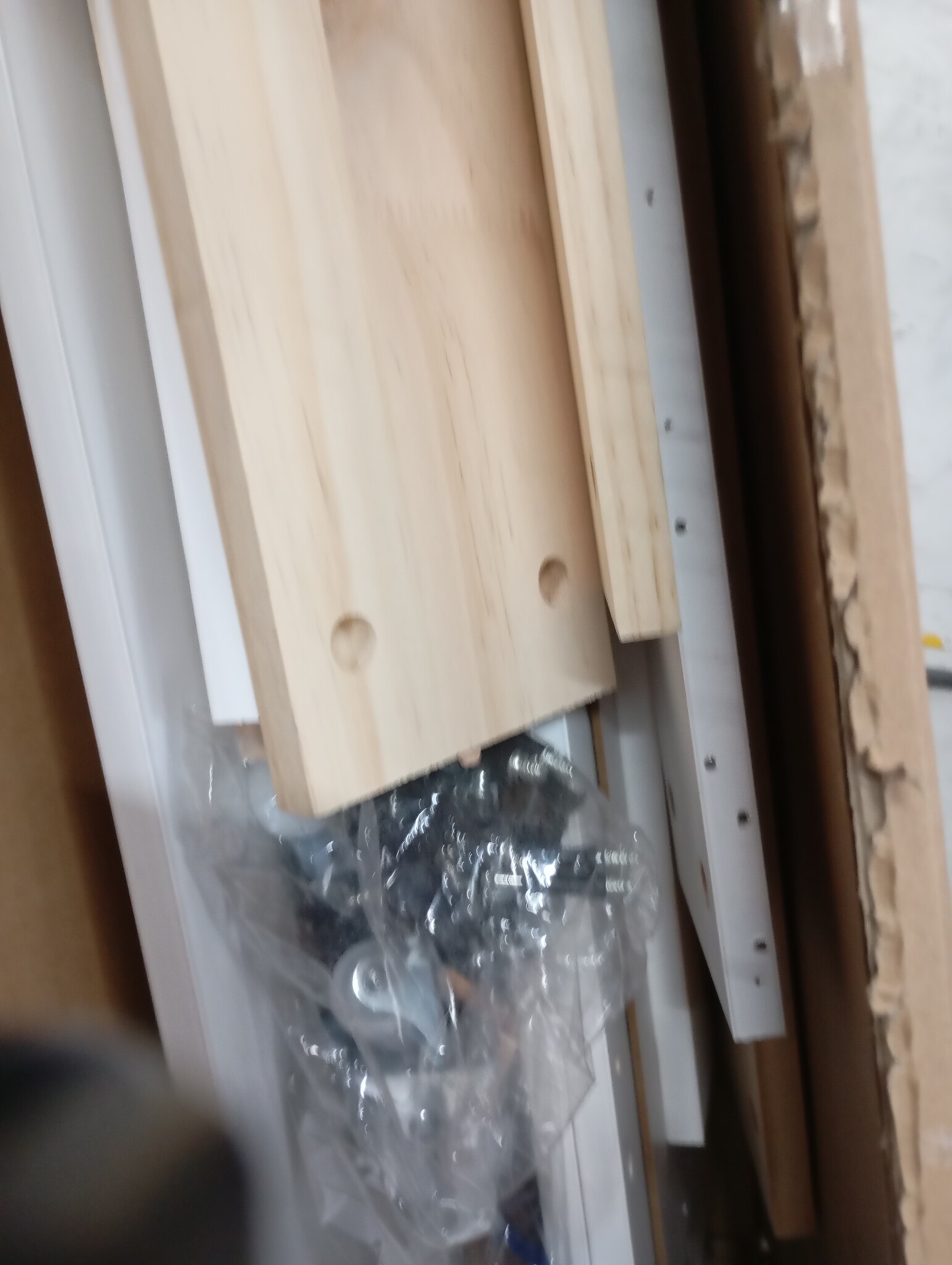 vidaXL Bedlades massief grenenhout wit (2 stuks) - 58% korting!