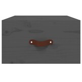 vidaXL Wandgemonteerd Nachtkastje | 40x29,5x22 cm Grijs | 42% Korting!
