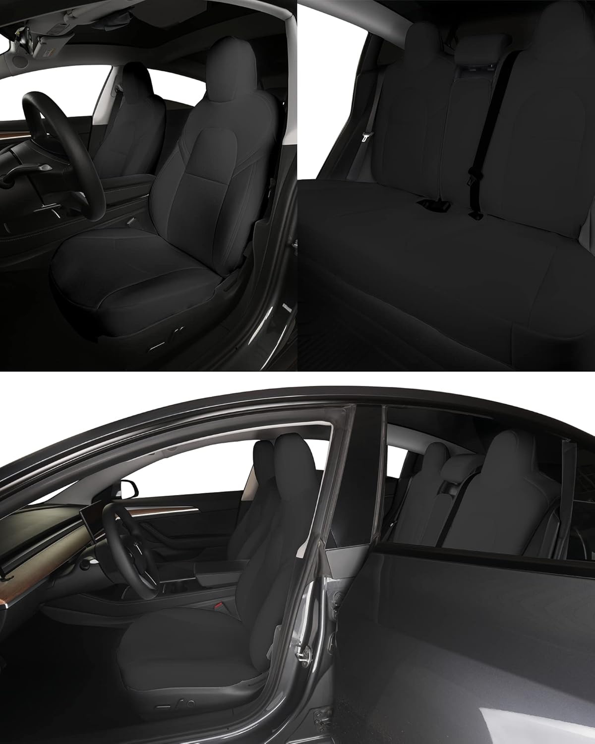 TOYOUN Tesla Model 3 Stoelhoezen - Complete Set - 28% Korting!