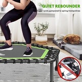 ONETWOFIT Trampoline voor Volwassenen - 29% Korting