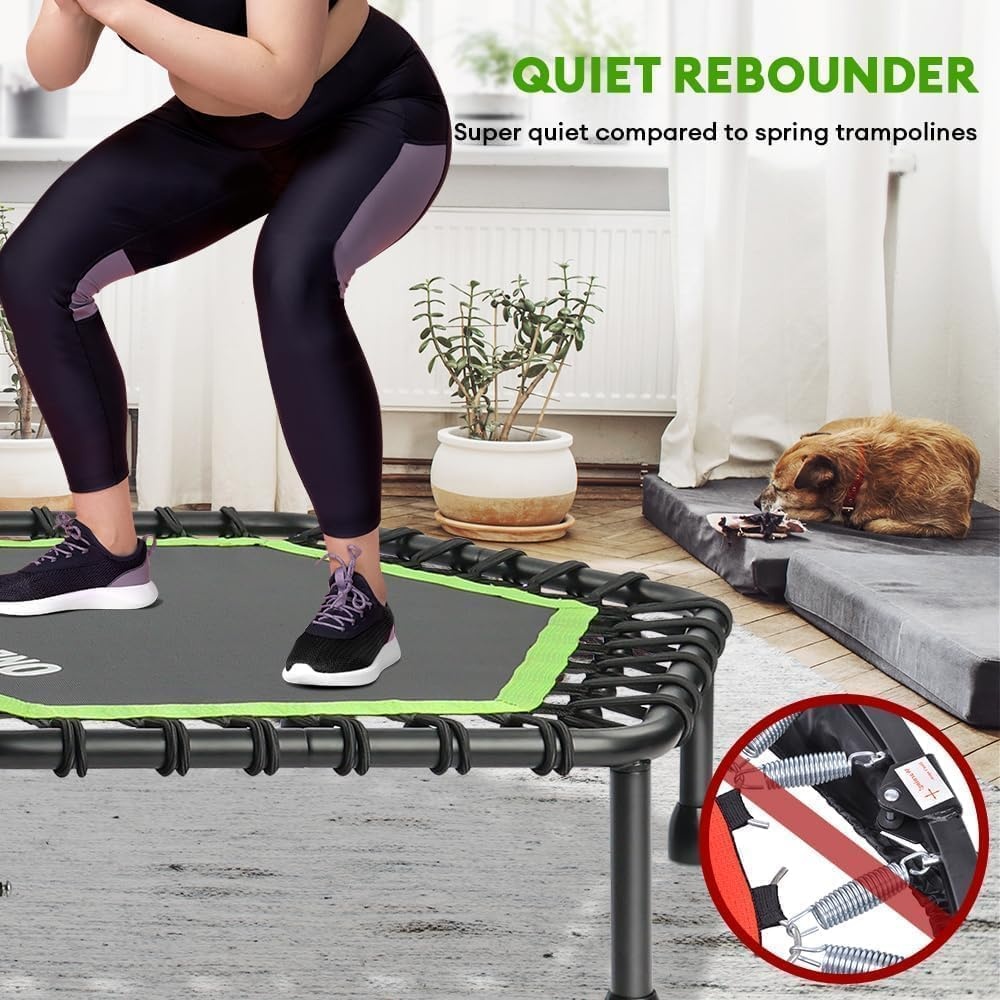 ONETWOFIT Trampoline voor Volwassenen - 29% Korting
