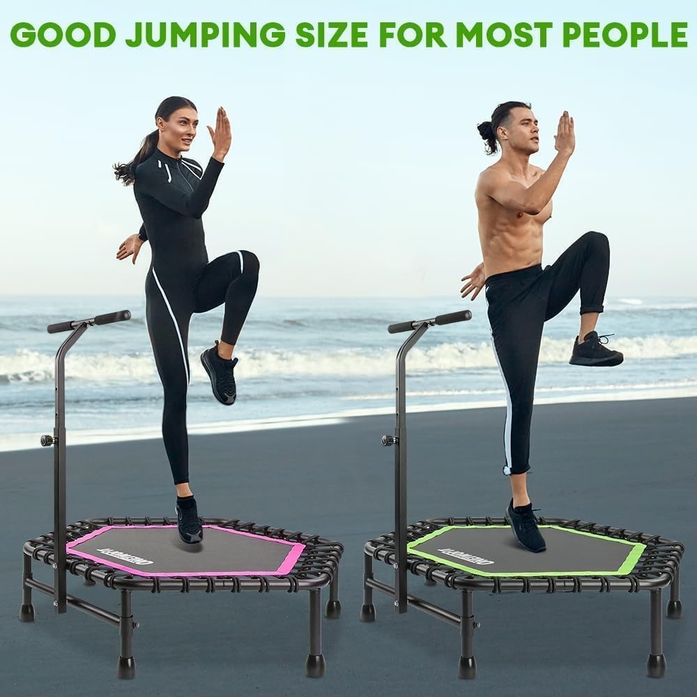 ONETWOFIT Trampoline voor Volwassenen - 29% Korting