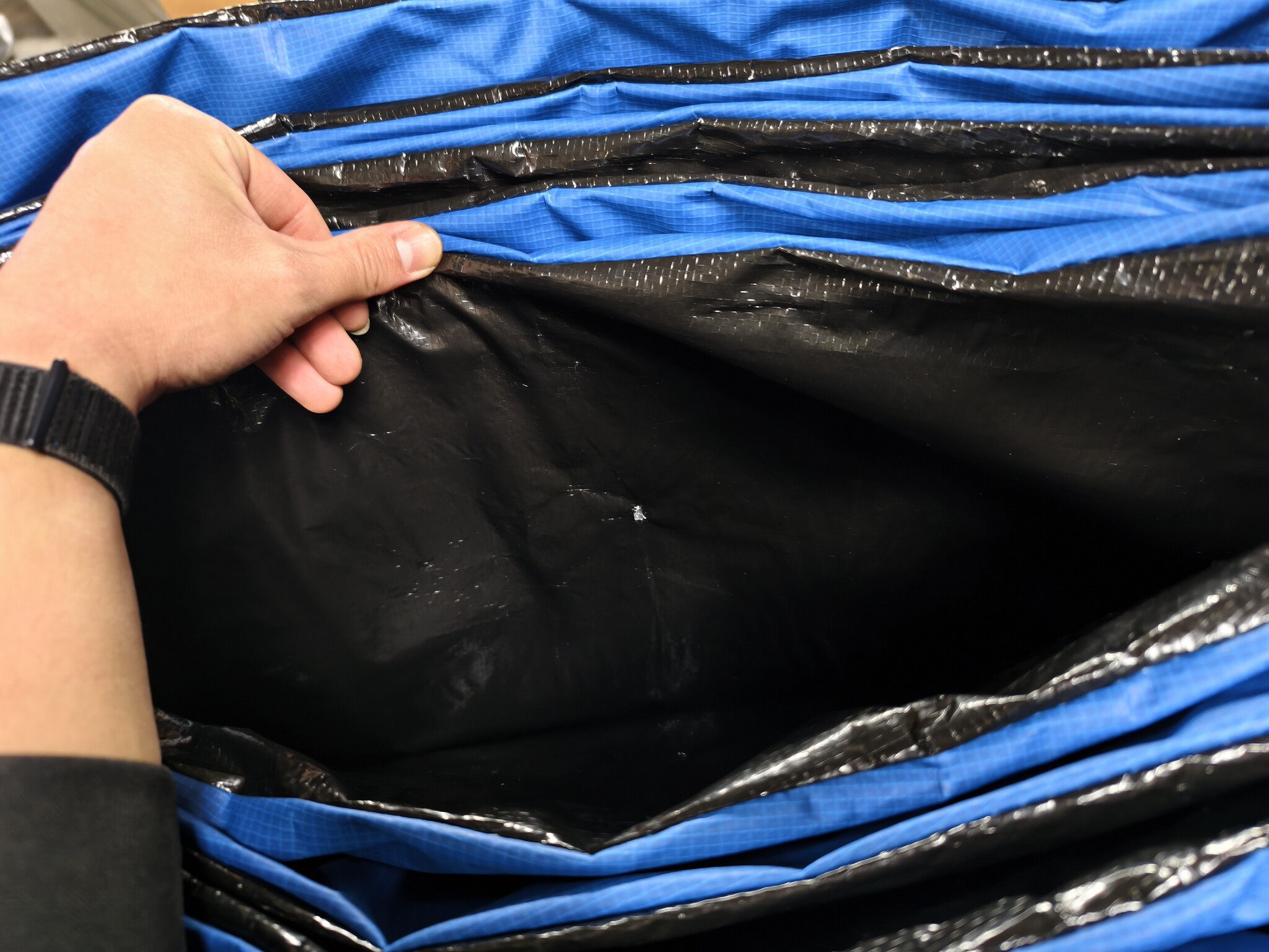 Trampoline Rand Afdekking Blauw 366cm - 57% Korting!