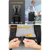 MARK RYDEN Business Rugzak Heren - Waterdicht & Anti-diefstal - Nu 27% Korting!