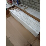 vidaXL Hoofdeinde LED Wit (220cm) - Direct 53% Korting!