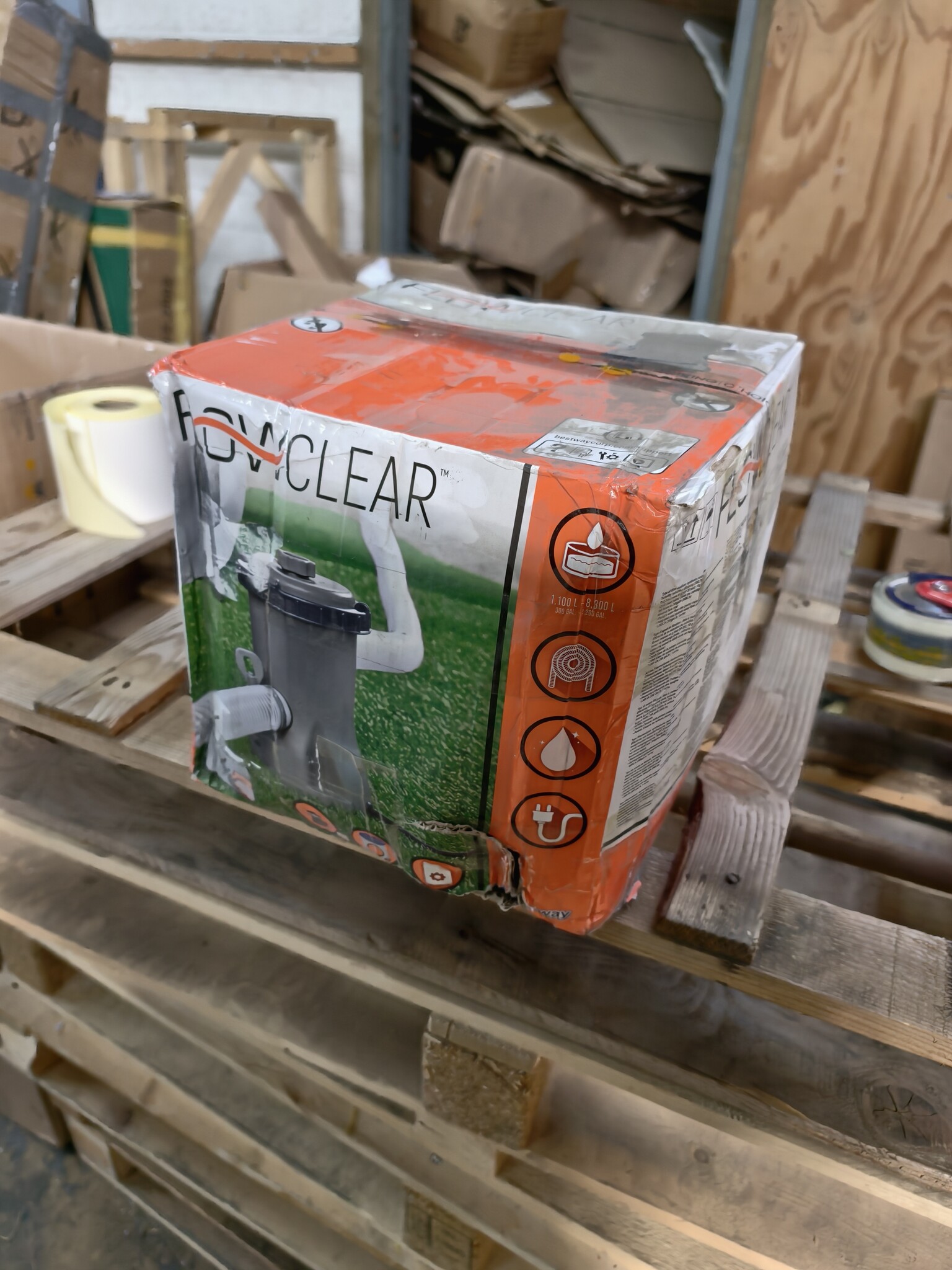 Bestway Filterpomp 1249 l/u met Type I filter - 62% KORTING