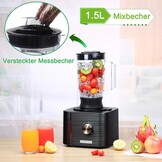 TopStrong Keukenmachine 1100W - 11 Functies, 3.2L Kom - 28% Korting!