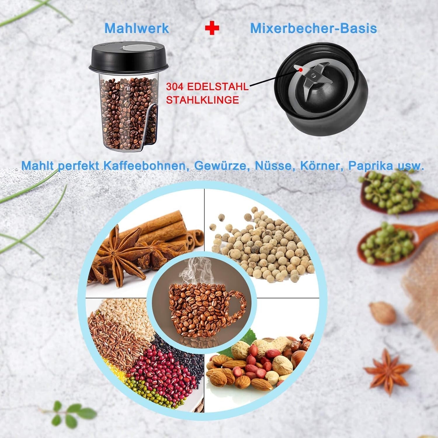 TopStrong Keukenmachine 1100W - 11 Functies, 3.2L Kom - 28% Korting!