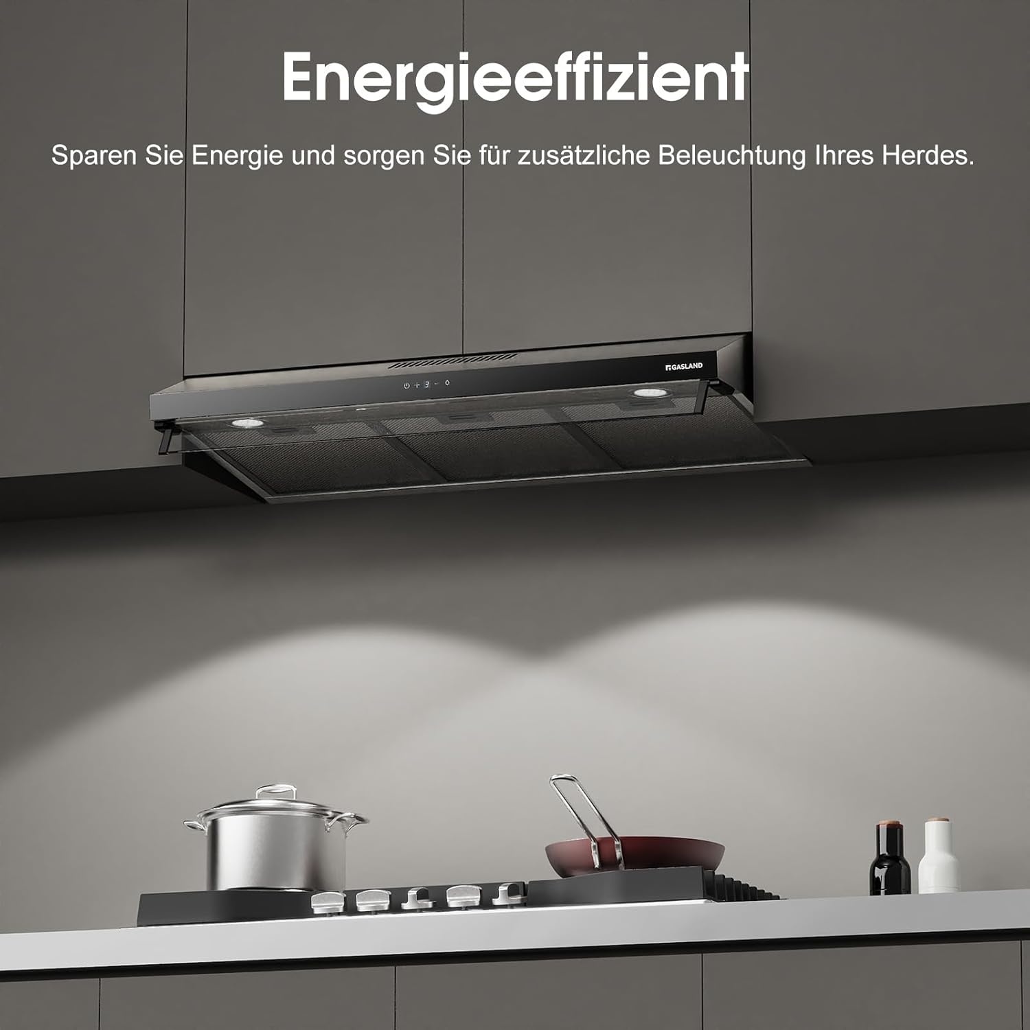 Gasland UC90SS Design Afzuigkap 90cm - 59% Korting!