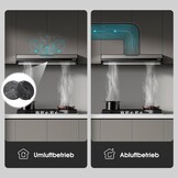 Gasland UC90SS Design Afzuigkap 90cm - 59% Korting!