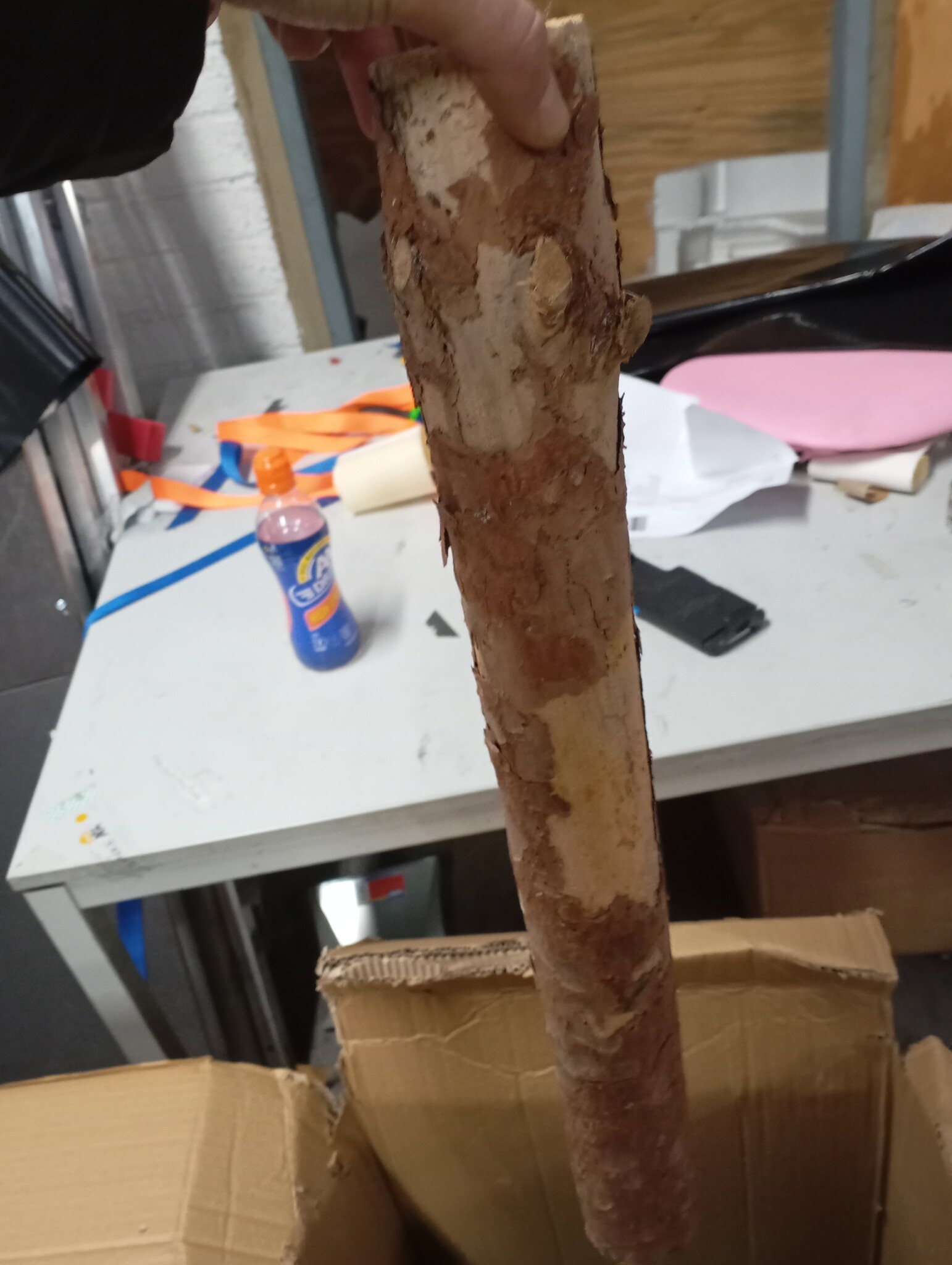 Kunstkerstboom 180 cm - Op Stam - Sneeuw & Glitter - 56% Korting!