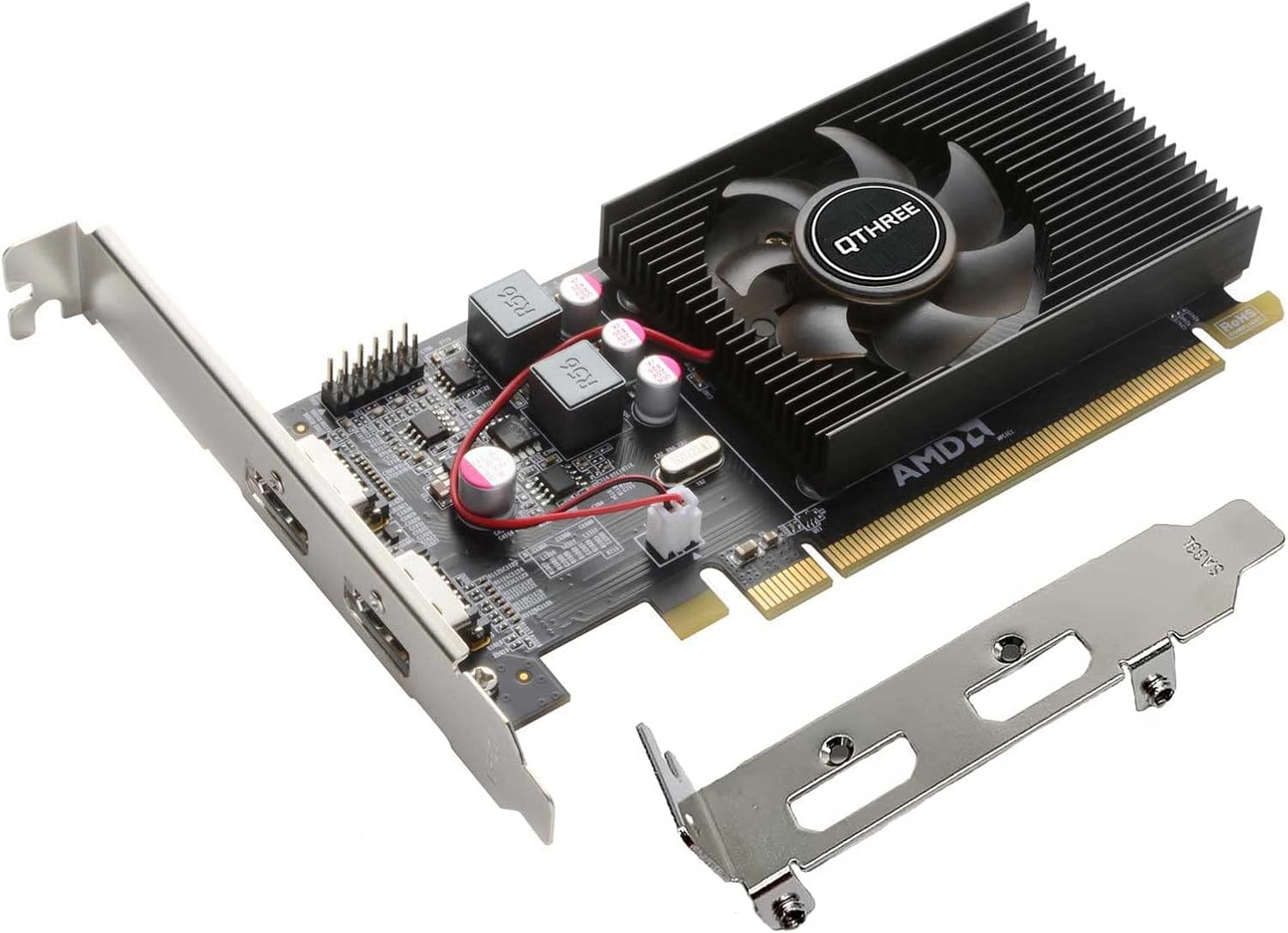 QTHREE Radeon HD 6570 1GB DDR3 Grafische Kaart | 28% Korting