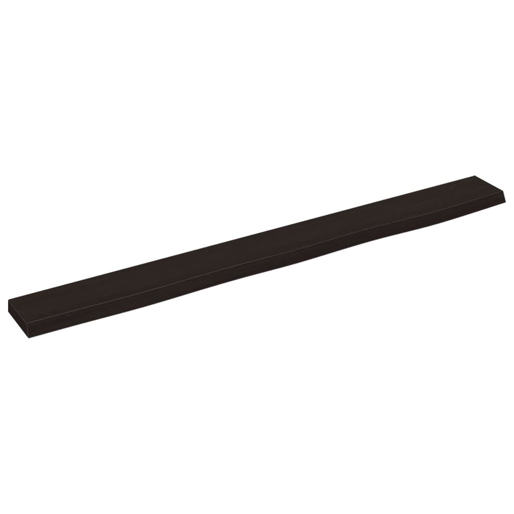 vidaXL Massief Eikenhout Wandschap 100x10cm - 49% Korting!