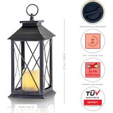 Flower Power Lantaarn met LED Kaars (29% Korting)