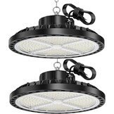 2x UFO Industriële LED Spot 200W - 28.000lm - 6500K - IP65 - 29% Korting!