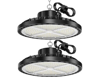 2x UFO Industriële LED Spot 200W - 28.000lm - 6500K - IP65 - 29% Korting!