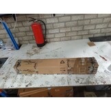 vidaXL Windscherm 5-panelen 600x160 cm stof taupe