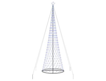 vidaXL Blauwe LED Kerstboom (399cm) - 450 LEDS - 54% Korting