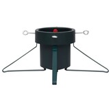 vidaXL Kerstboomstandaard 46x46x19 cm zwart