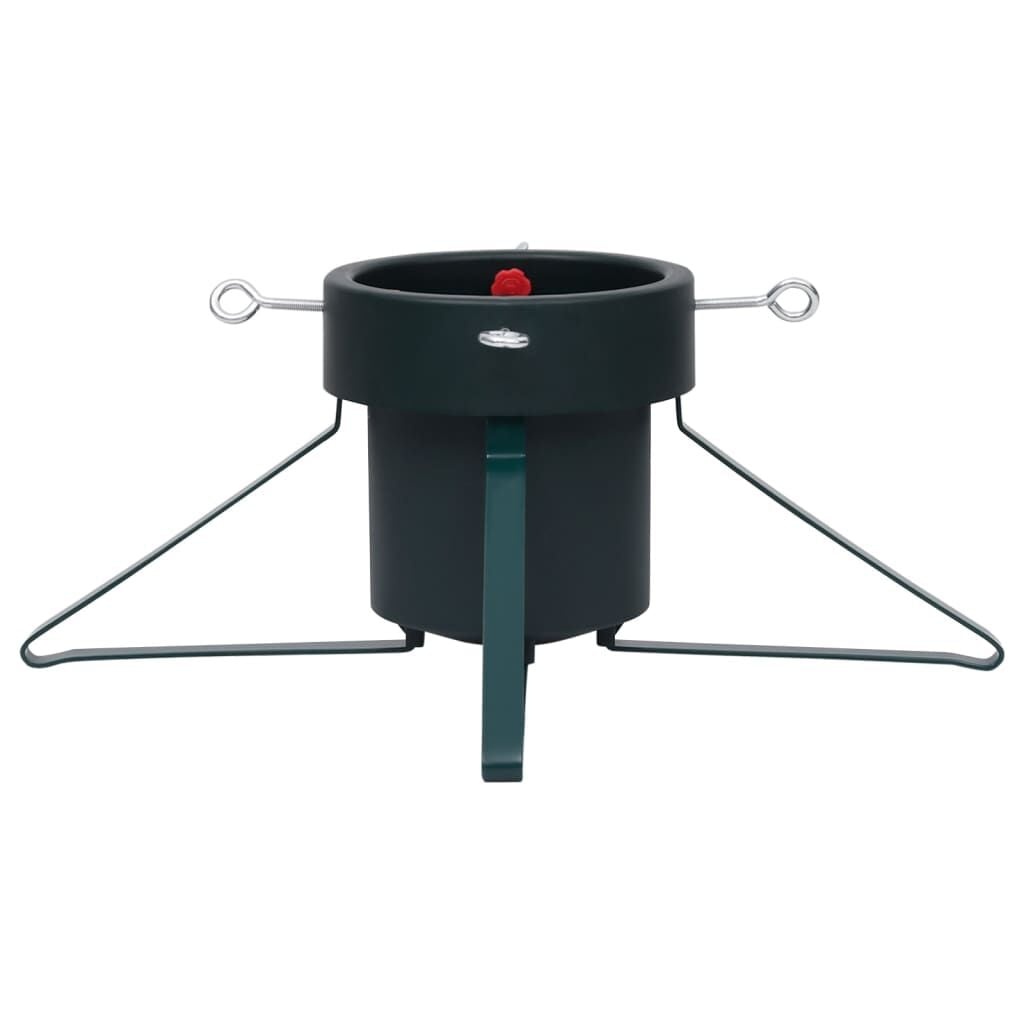 vidaXL Kerstboomstandaard 46x46x19 cm zwart