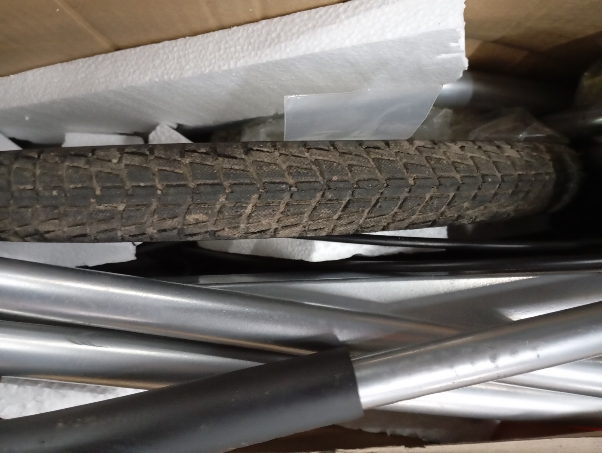 vidaXL Fietstrailer en kinderwagen 2-in-1 zwart en rood