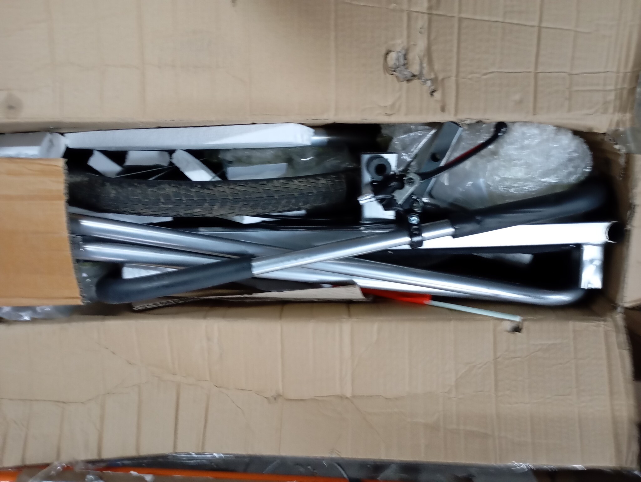 vidaXL Fietstrailer en kinderwagen 2-in-1 zwart en rood