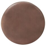 vidaXL Barkrukken 2x Echt Leer Verweerd Bruin - 54% Korting!