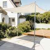 HAIKUS Zonnedoek 5x5m Wit - 28% Korting | Waterdoorlatend & UV-beschermend